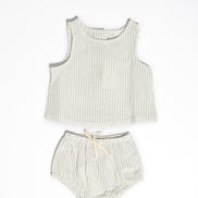 Organic Cotton Winslow Top + Gabriel Bloomer