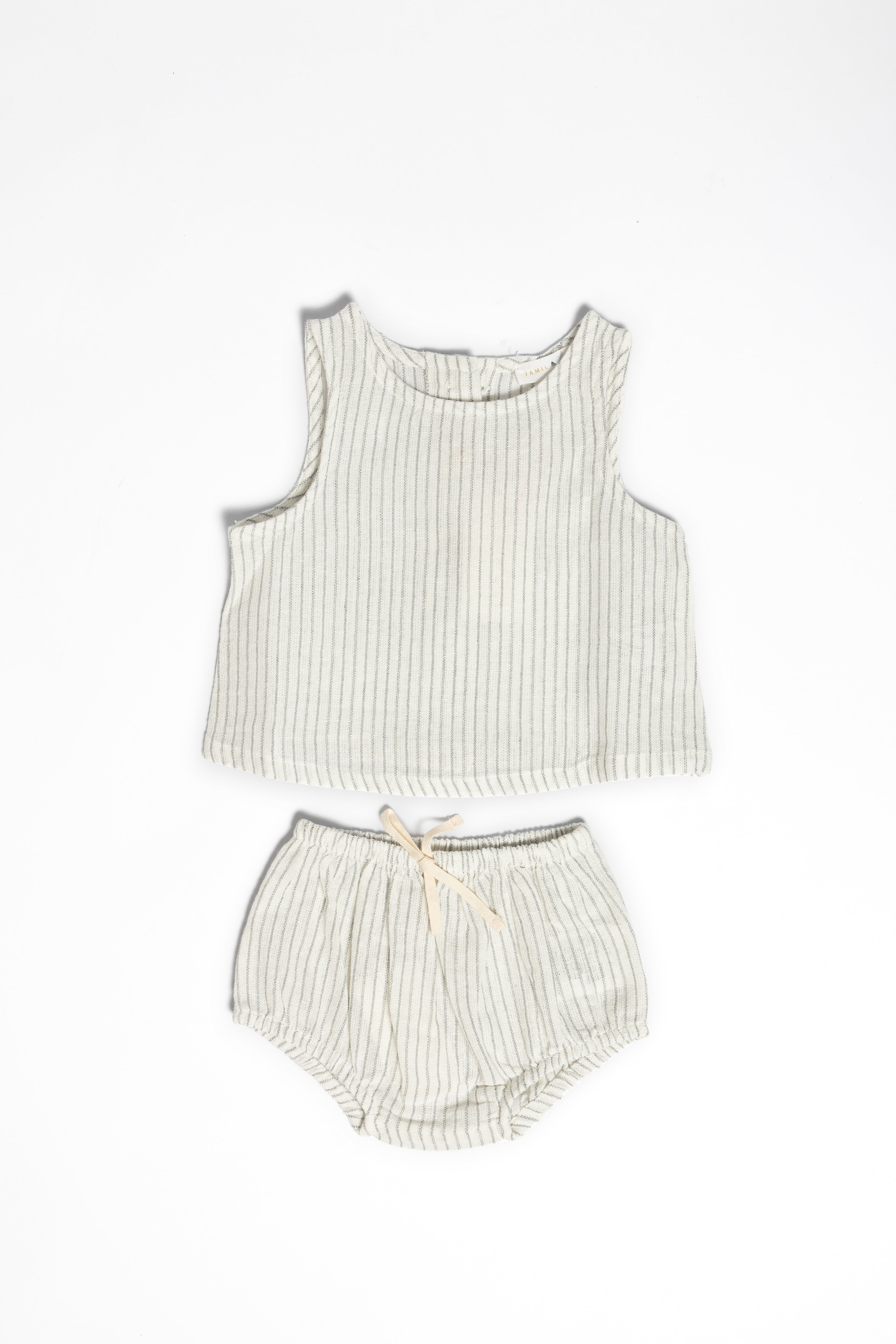 Organic Cotton Winslow Top + Gabriel Bloomer