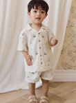 Organic Cotton Louis Short + Silas Shirt