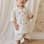 Organic Cotton Louis Short + Silas Shirt