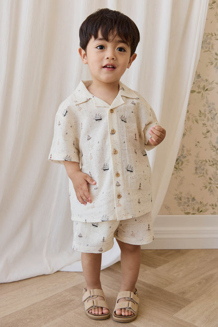 Organic Cotton Louis Short + Silas Shirt