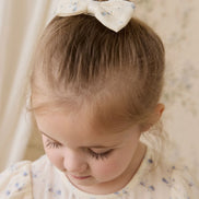 Organic Cotton Muslin Desiree Bow