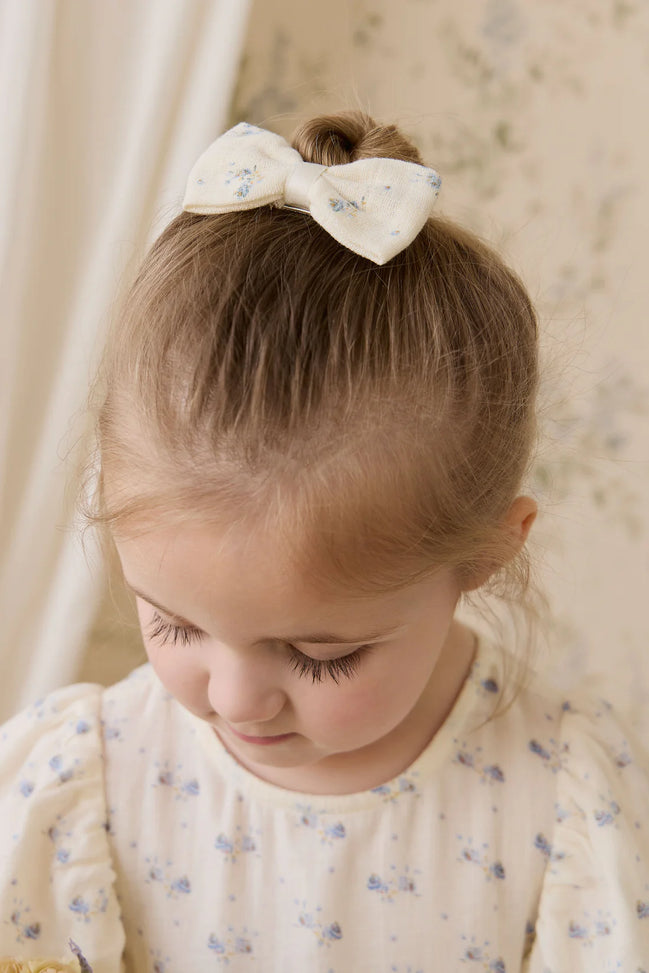 Organic Cotton Muslin Desiree Bow