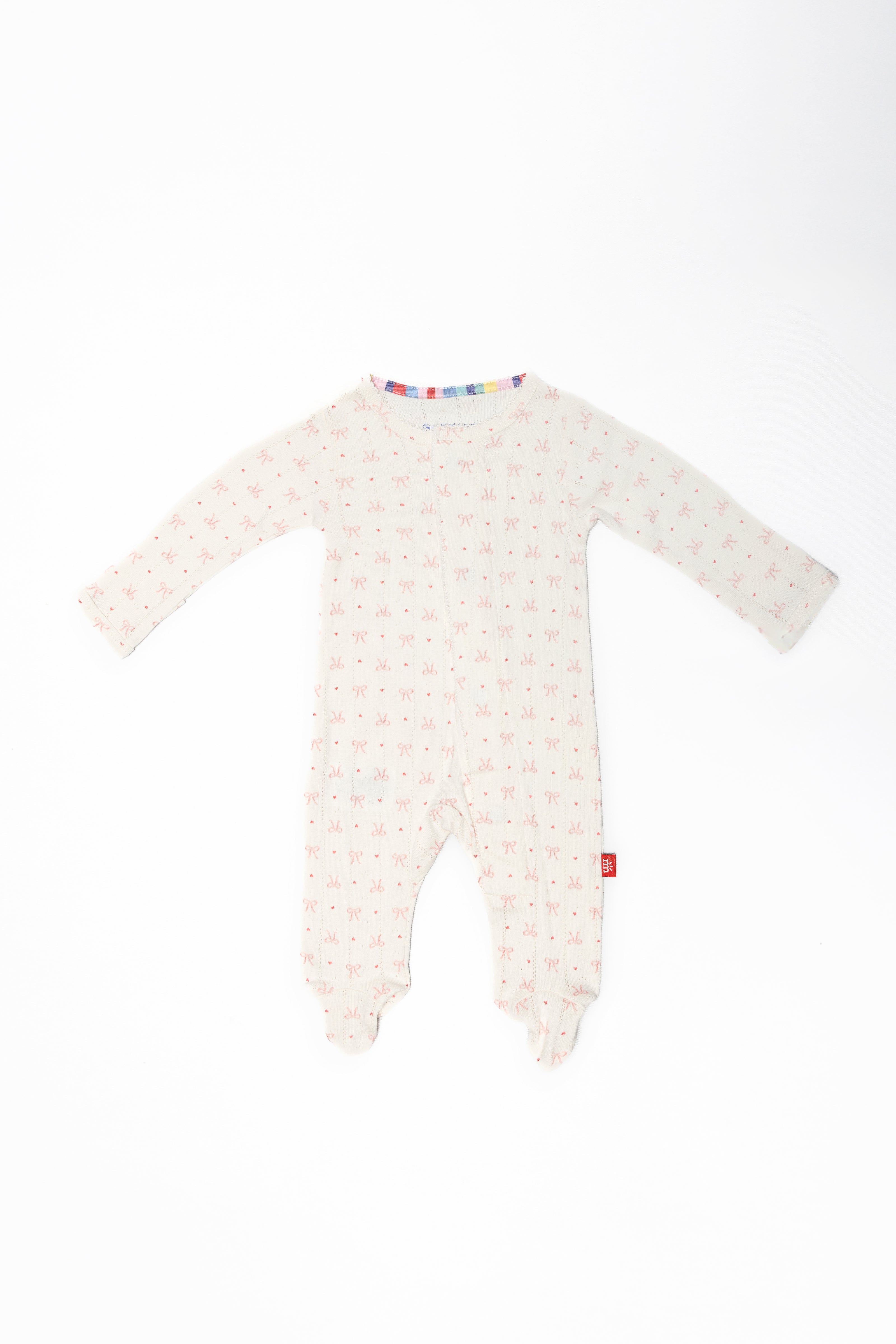 Magnetic Footie - Heart & Bow