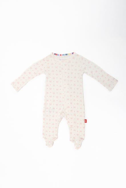 Magnetic Footie - Heart & Bow