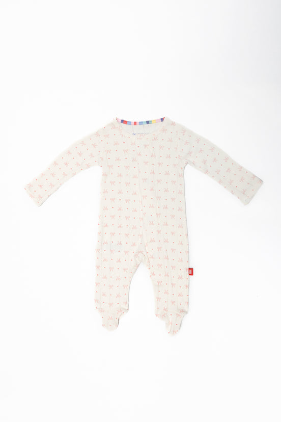 Magnetic Footie - Heart & Bow