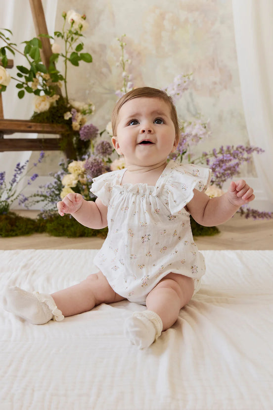Organic Cotton Muslin Harriet Playsuit