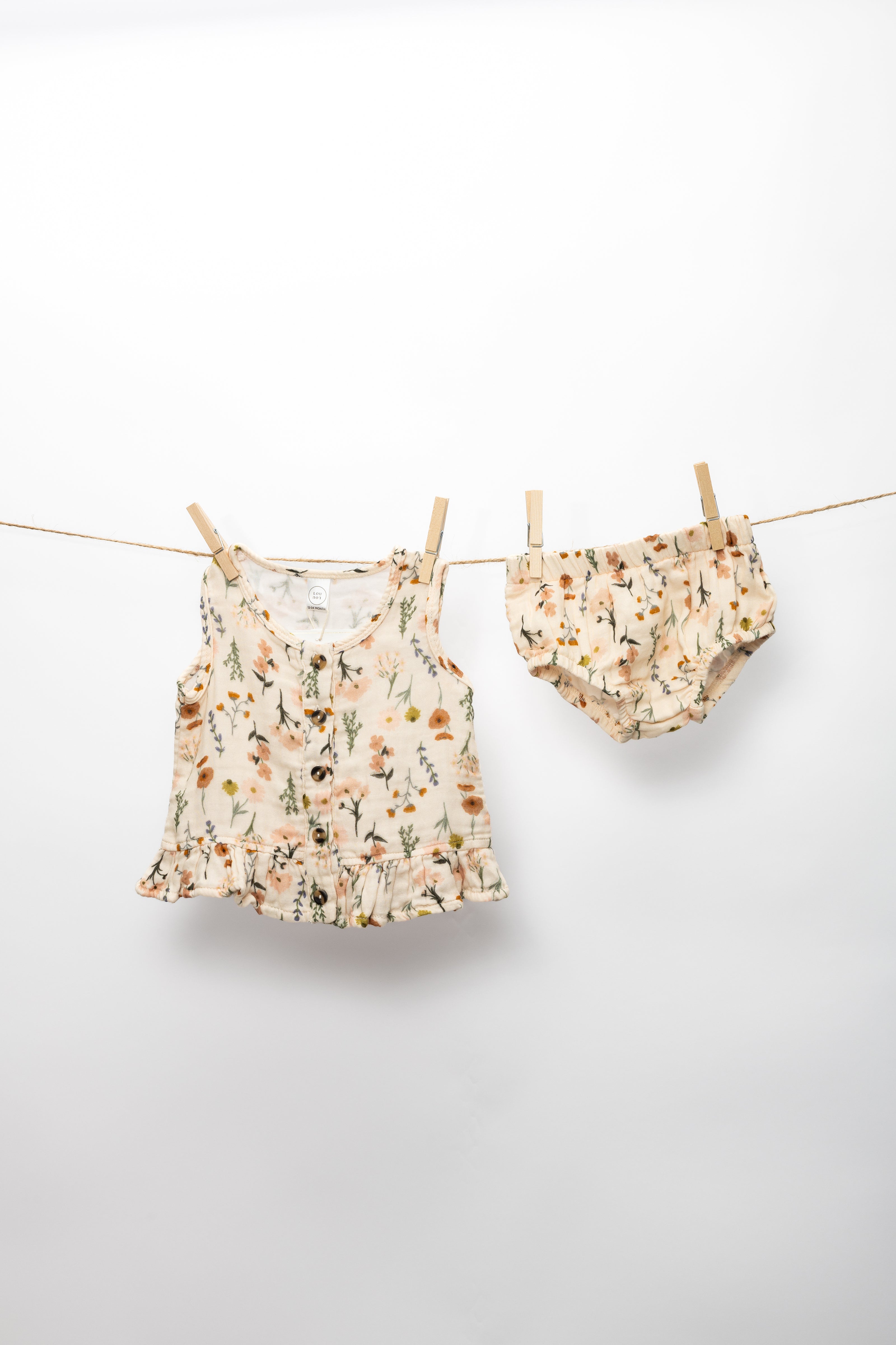 Ruffle Tank + Bloomer Set