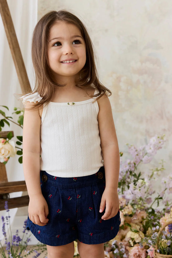 Organic Cotton Josephine Singlet