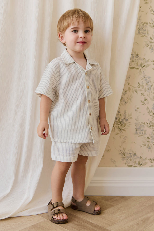 Organic Cotton Louis Short + Silas Shirt