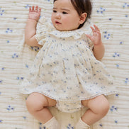 Organic Cotton Muslin Frannie Playsuit