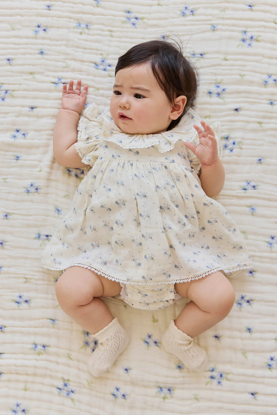 Organic Cotton Muslin Frannie Playsuit