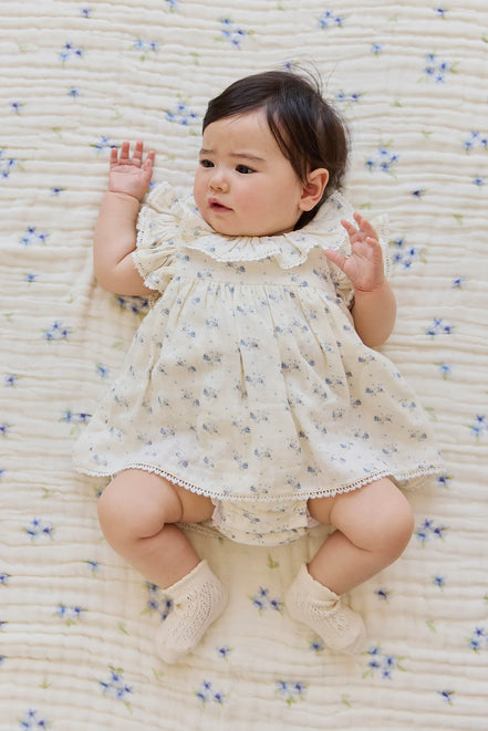 Organic Cotton Muslin Frannie Playsuit
