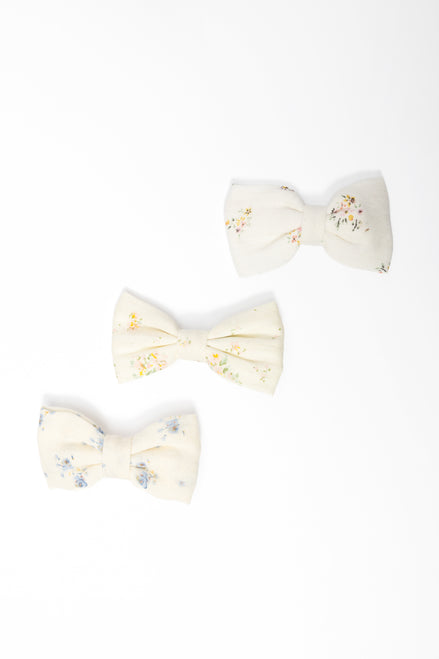 Organic Cotton Muslin Desiree Bow