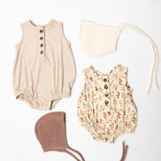 Cove Ribbed Bubble Romper