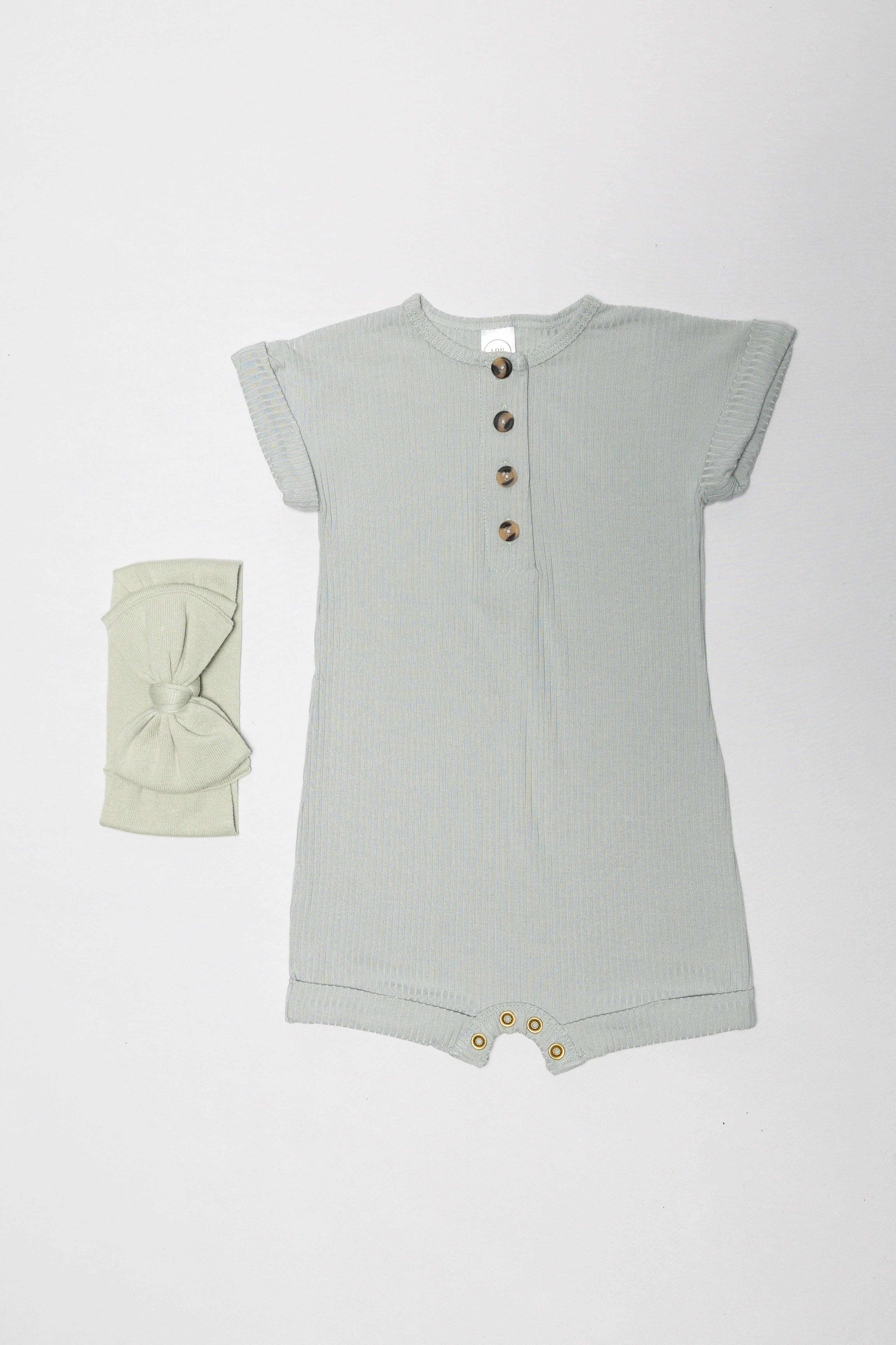 Bailey Ribbed Romper