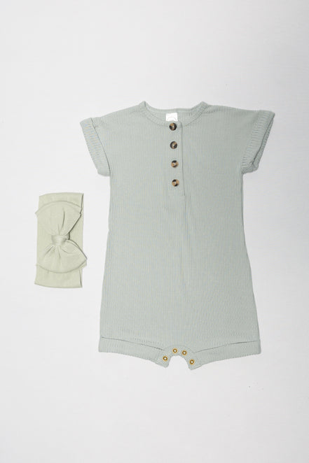 Bailey Ribbed Romper