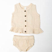 Ruffle Tank + Bloomer Set