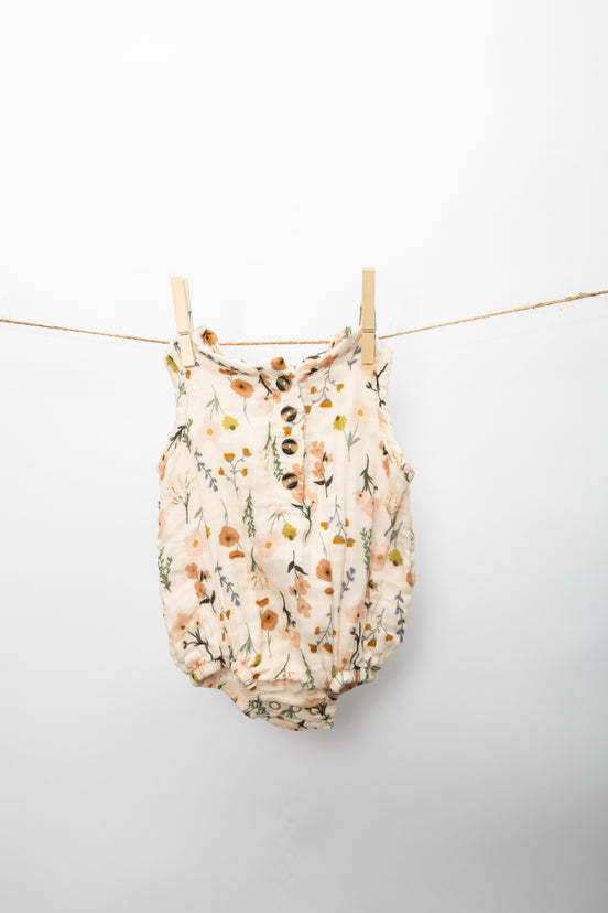 Cloud Muslin™ Bubble Romper - Rachel