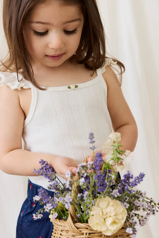 Organic Cotton Josephine Singlet