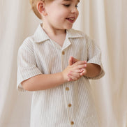 Organic Cotton Louis Short + Silas Shirt