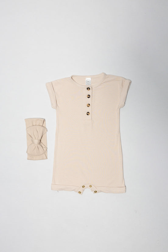 Cove Ribbed Romper