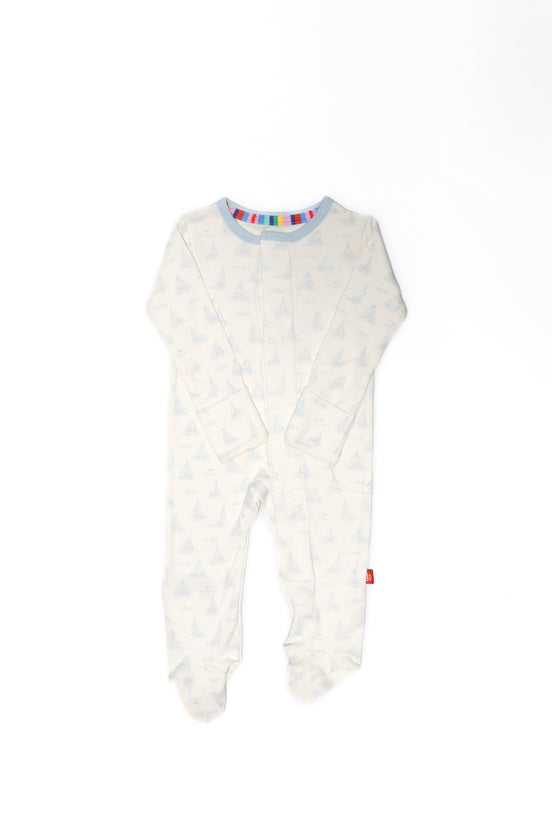 Magnetic Footie - Blue Tiny Tides