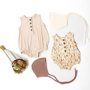 Cove Ribbed Bubble Romper