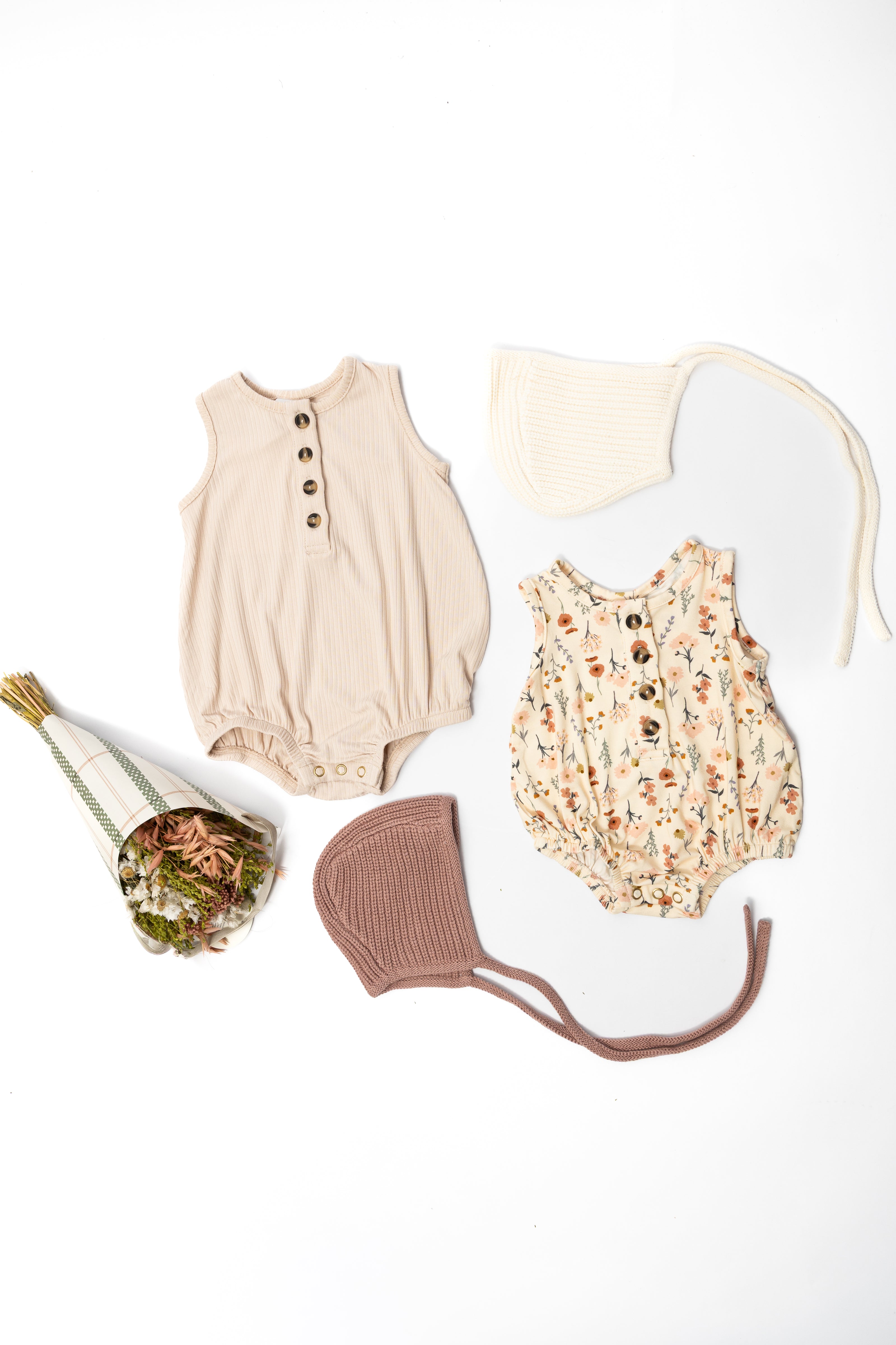 Cove Ribbed Bubble Romper