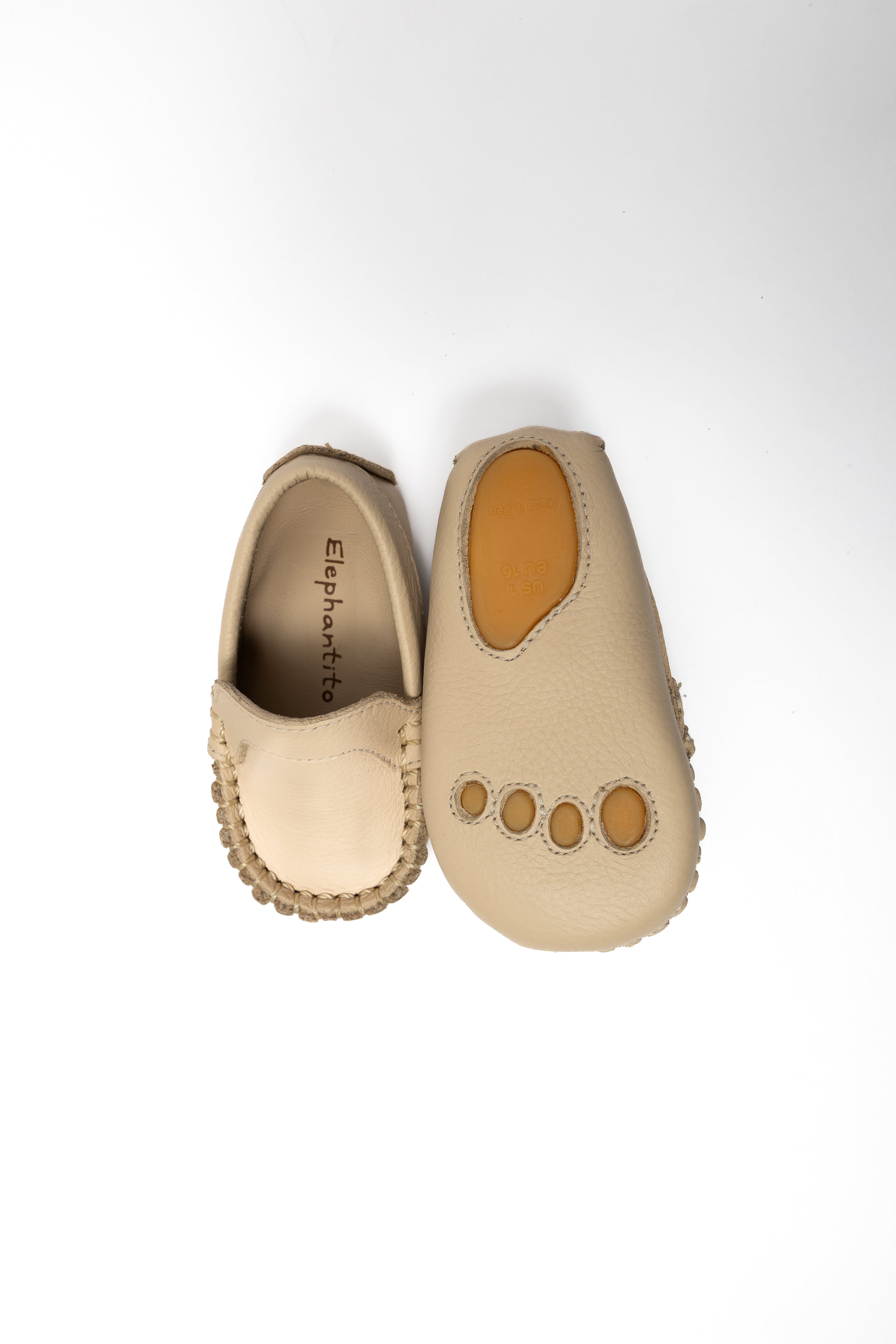 Moccasin for Baby - Cream
