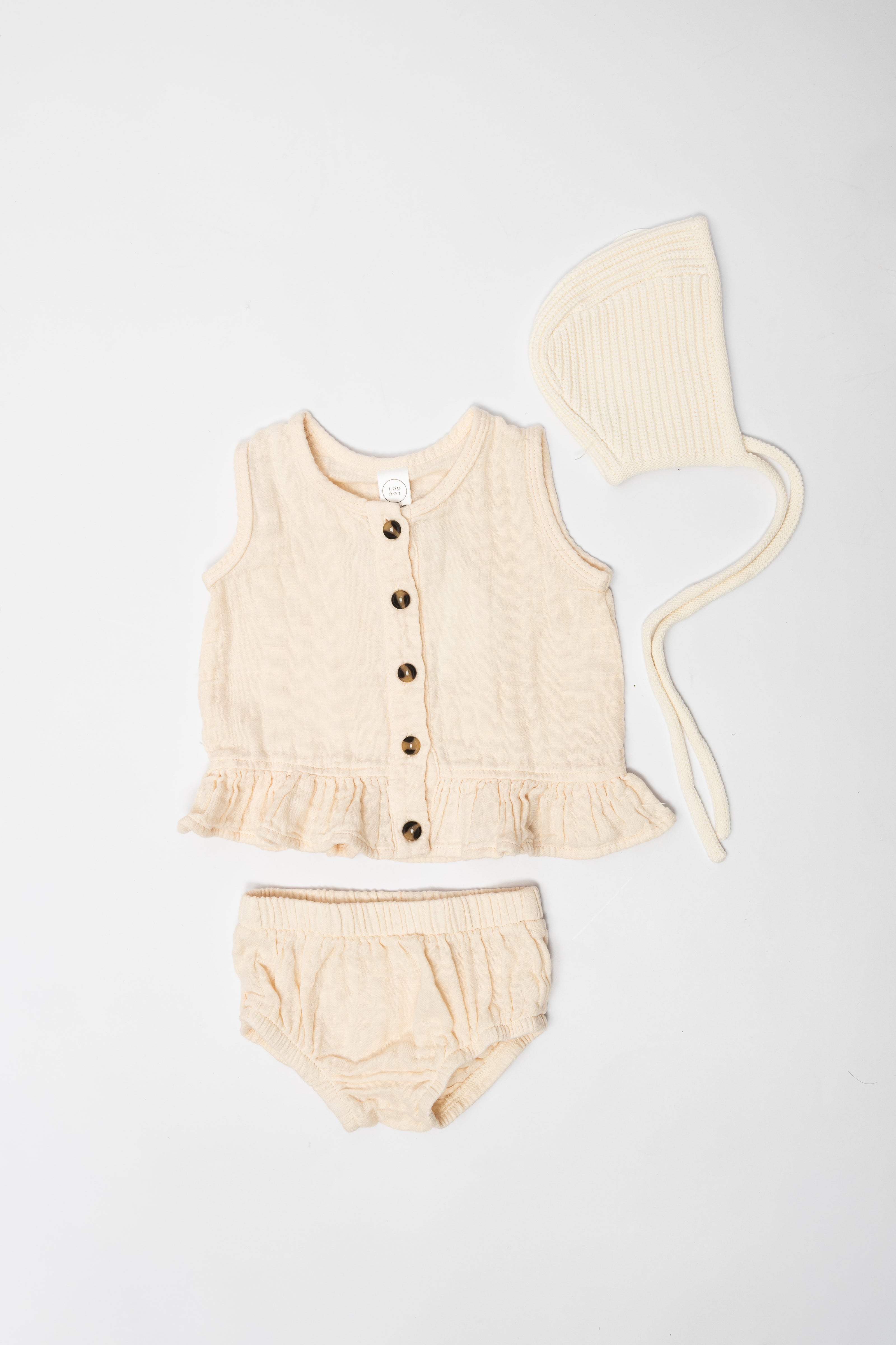Ruffle Tank + Bloomer Set