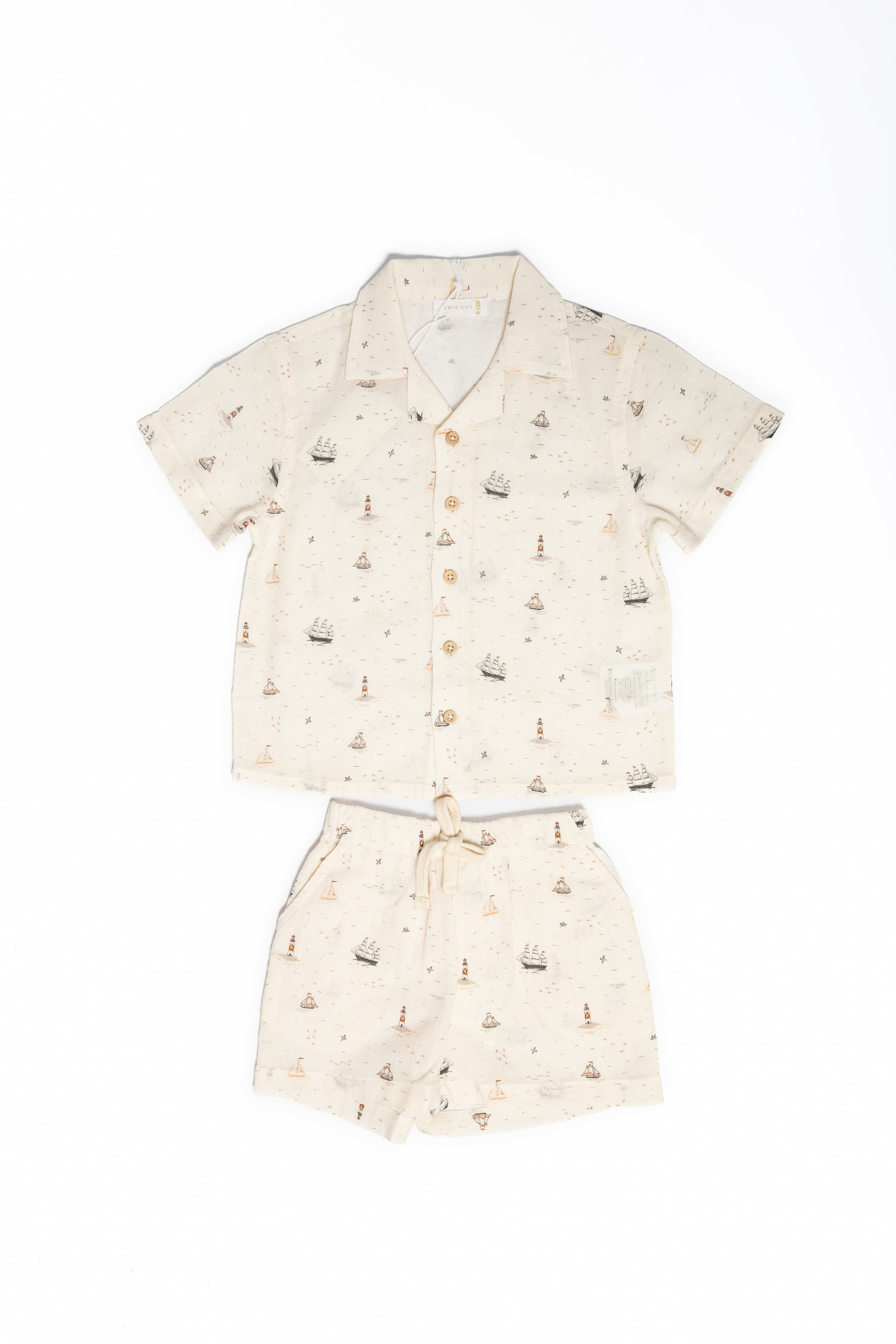 Organic Cotton Louis Short + Silas Shirt