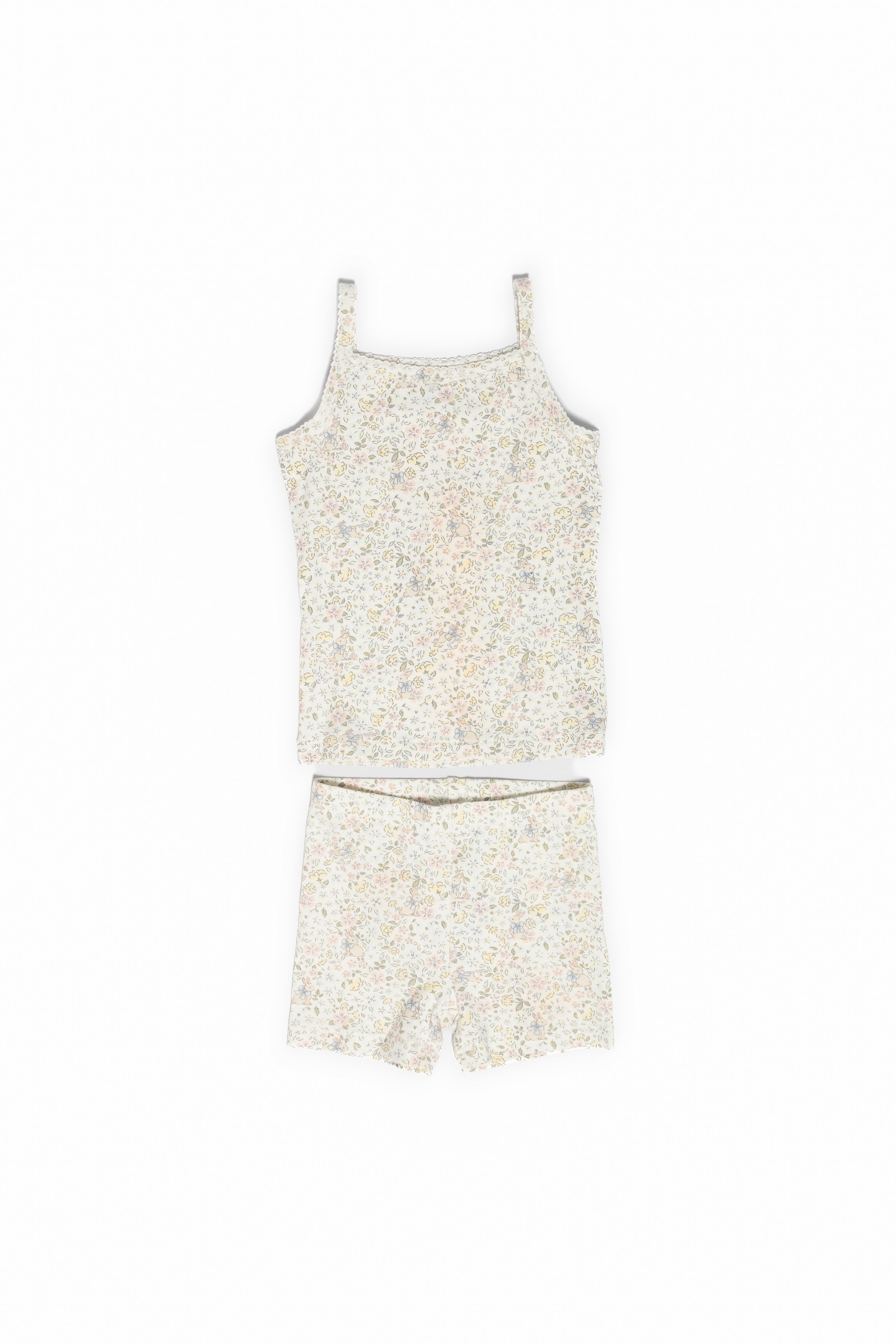 Organic Cotton Jude Singlet Pyjama Set
