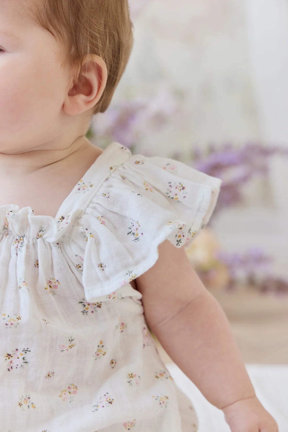 Organic Cotton Muslin Harriet Playsuit