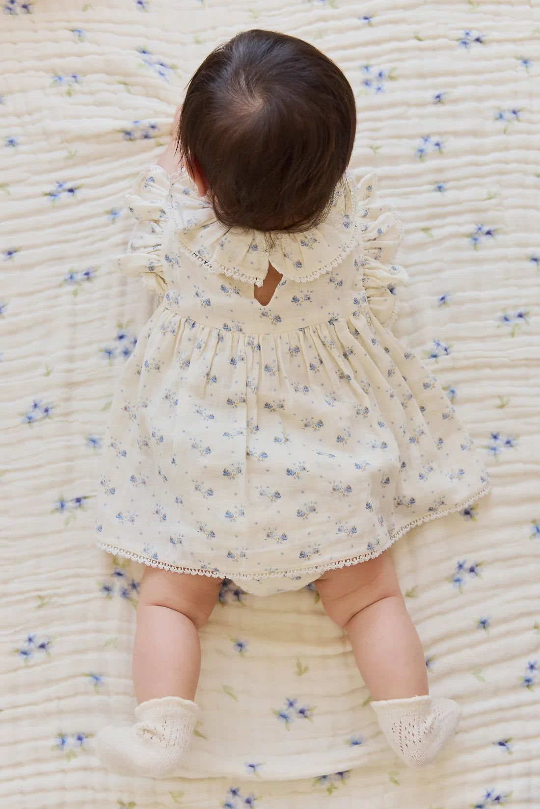 Organic Cotton Muslin Frannie Playsuit