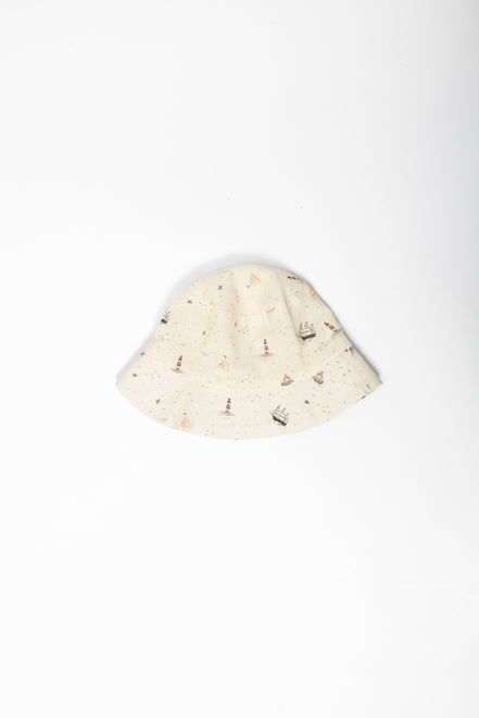 Organic Cotton Woven Bucket Hat
