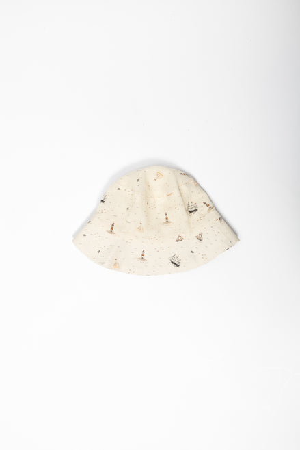 Organic Cotton Woven Bucket Hat