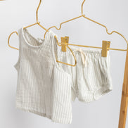 Organic Cotton Winslow Top + Gabriel Bloomer