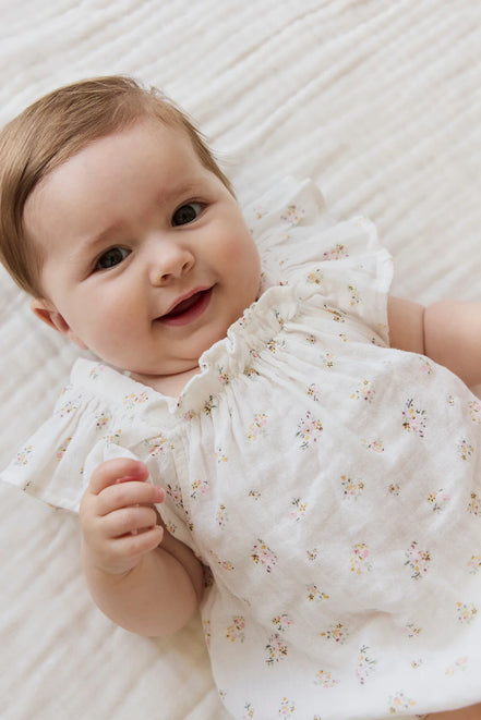 Organic Cotton Muslin Harriet Playsuit