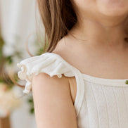 Organic Cotton Josephine Singlet