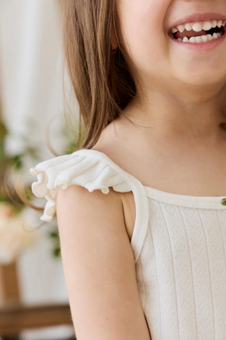 Organic Cotton Josephine Singlet
