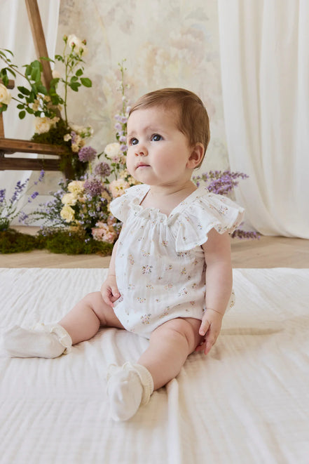 Organic Cotton Muslin Harriet Playsuit