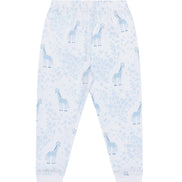 Blue Giraffe Print Pajama