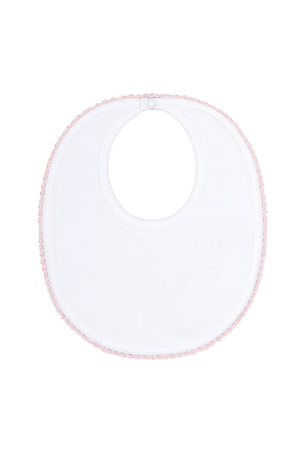 Pink Crochets Bib