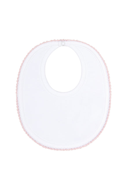 Pink Crochets Bib