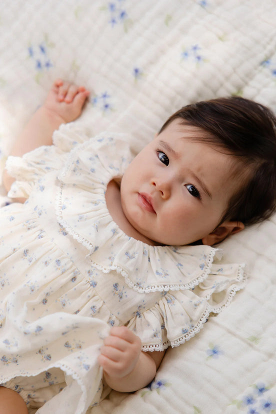 Organic Cotton Muslin Frannie Playsuit